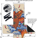 Japanese Koi Fish Tattoo Print Recliner Protector