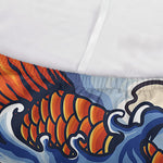 Japanese Koi Fish Tattoo Print Sofa Cover