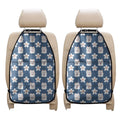 Japanese Lucky Cat And Sakura Print Car Seat Organizers