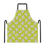Japanese Lucky Cat Cartoon Print Apron