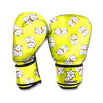 Japanese Lucky Cat Cartoon Print Boxing Gloves