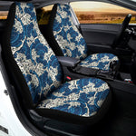 Japanese Ocean Wave Pattern Print Universal Fit Car Seat Covers