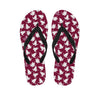 Japanese Origami Crane Pattern Print Flip Flops