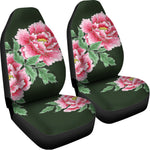 Japanese Peony Print Universal Fit Car Seat Covers