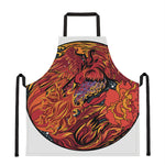 Japanese Phoenix Print Apron