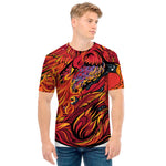 Japanese Phoenix Print Men's T-Shirt