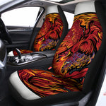 Japanese Phoenix Print Universal Fit Car Seat Covers