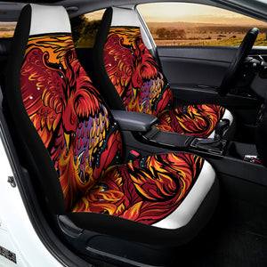 Japanese Phoenix Print Universal Fit Car Seat Covers