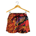 Japanese Phoenix Print Women's Shorts