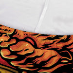 Japanese Samurai And Tiger Print Sofa Cover