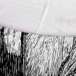Japanese Samurai Girl Print Sofa Cover