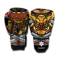 Japanese Samurai Mask Print Boxing Gloves