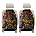 Japanese Samurai Mask Print Car Seat Organizers