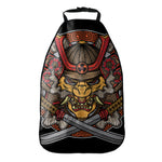 Japanese Samurai Mask Print Car Seat Organizers