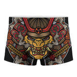 Japanese Samurai Mask Print Men's Boxer Briefs