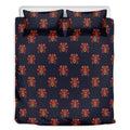 Japanese Samurai Pattern Print Duvet Cover Bedding Set