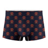 Japanese Samurai Pattern Print Men's Boxer Briefs