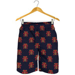 Japanese Samurai Pattern Print Men's Shorts