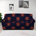 Japanese Samurai Pattern Print Sofa Cover