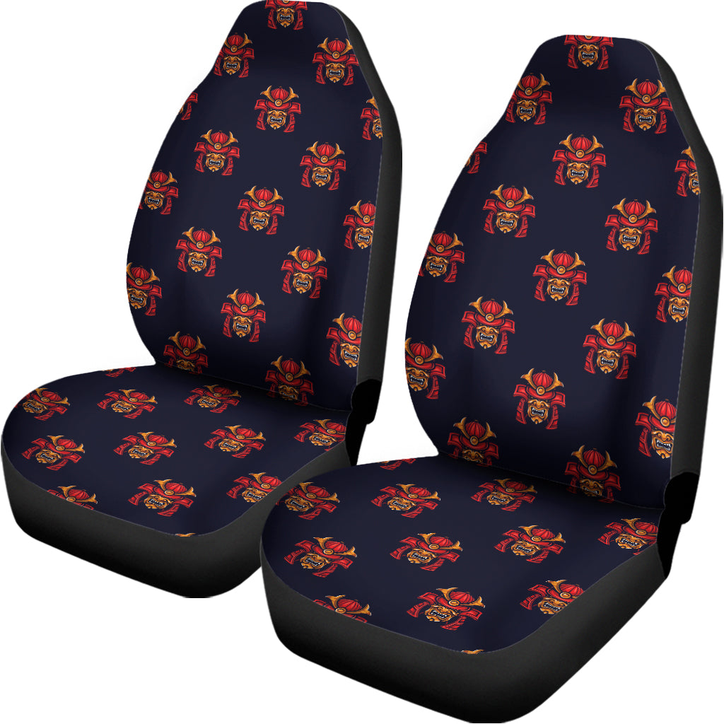 Japanese Samurai Pattern Print Universal Fit Car Seat Covers