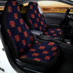 Japanese Samurai Pattern Print Universal Fit Car Seat Covers