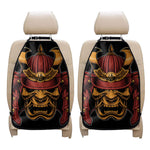 Japanese Samurai Warrior Mask Print Car Seat Organizers