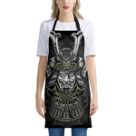 Japanese Samurai Warrior Print Apron