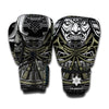 Japanese Samurai Warrior Print Boxing Gloves