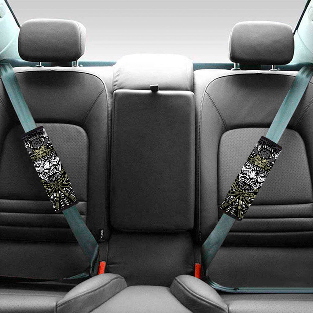 Japanese Samurai Warrior Print Car Seat Belt Covers