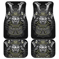 Japanese Samurai Warrior Print Front and Back Car Floor Mats
