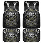 Japanese Samurai Warrior Print Front and Back Car Floor Mats