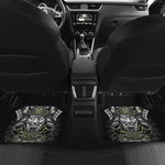 Japanese Samurai Warrior Print Front and Back Car Floor Mats