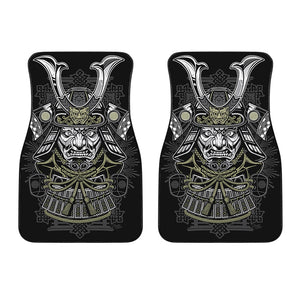 Japanese Samurai Warrior Print Front Car Floor Mats