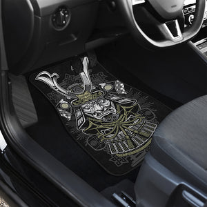 Japanese Samurai Warrior Print Front Car Floor Mats