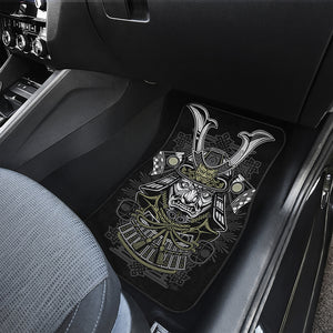 Japanese Samurai Warrior Print Front Car Floor Mats