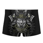 Japanese Samurai Warrior Print Men's Boxer Briefs