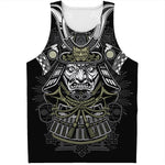 Japanese Samurai Warrior Print Men's Tank Top