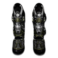 Japanese Samurai Warrior Print Muay Thai Shin Guards