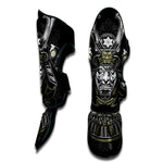 Japanese Samurai Warrior Print Muay Thai Shin Guard