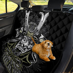 Japanese Samurai Warrior Print Pet Car Back Seat Cover