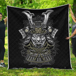 Japanese Samurai Warrior Print Quilt