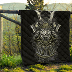 Japanese Samurai Warrior Print Quilt