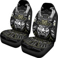 Japanese Samurai Warrior Print Universal Fit Car Seat Covers