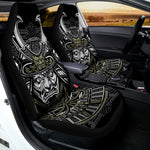 Japanese Samurai Warrior Print Universal Fit Car Seat Covers