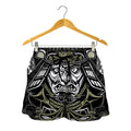 Japanese Samurai Warrior Print Women's Shorts