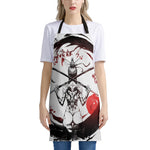 Japanese Samurai Woman Print Apron