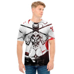 Japanese Samurai Woman Print Men's T-Shirt