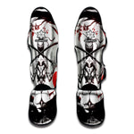 Japanese Samurai Woman Print Muay Thai Shin Guard