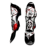 Japanese Samurai Woman Print Muay Thai Shin Guard