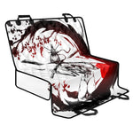 Japanese Samurai Woman Print Pet Car Back Seat Cover